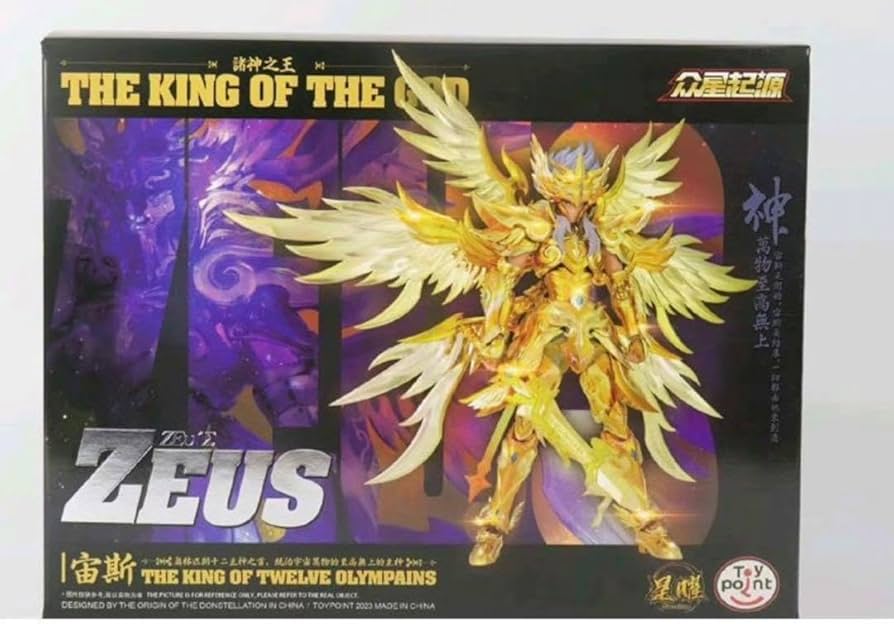 Amazon | TOYPOINT Zeus Deluxe Ver可動フィギュア 聖衣神話EX