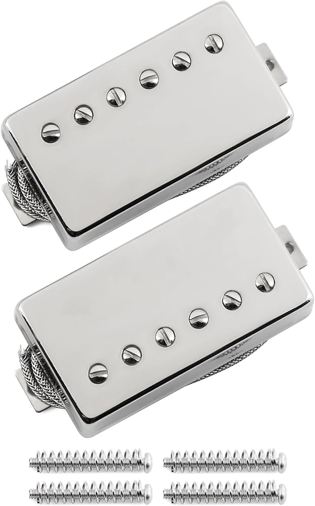 Amazon.co.jp: FLEOR Alnico5 ギター ハムバッカーピックアップセット