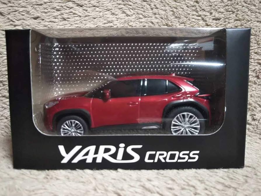 Amazon | トヨタ ヤリスクロス レッド カラーサンプル プルバックカー