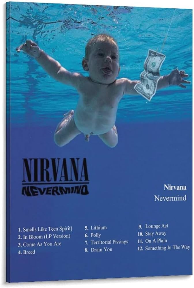 Amazon.co.jp: ニルヴァーナ ネバーマインド アルバム ジャケット
