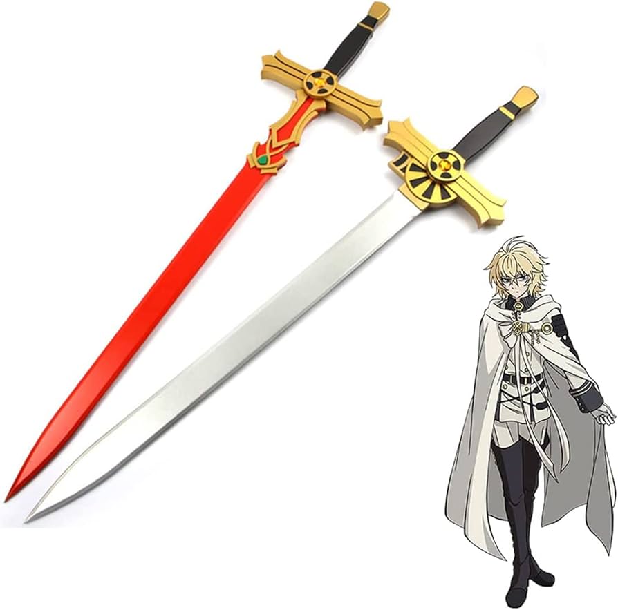 Amazon.co.jp: JIACAI 終わりのセラフ cosplay道具 木製刀 百夜