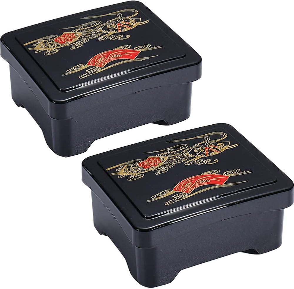 Amazon.co.jp: HIGHAWK 750ml・2個セット うな重箱 うな重 重箱 うな重