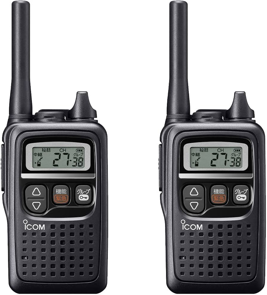 Amazon | アイコム トランシーバー IC-4350 2台セット ブラック | ノー