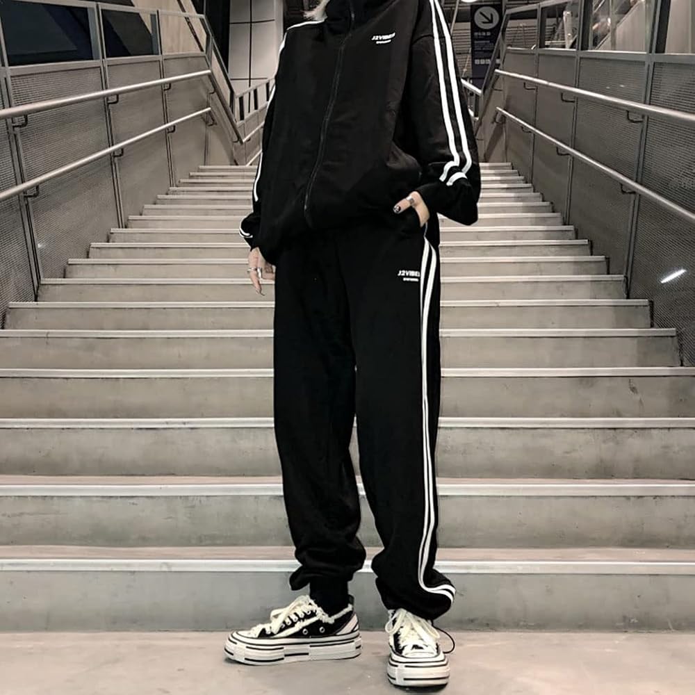 Amazon | [D.IIZOO] 韓国風 ジャージ 上下セット レディース