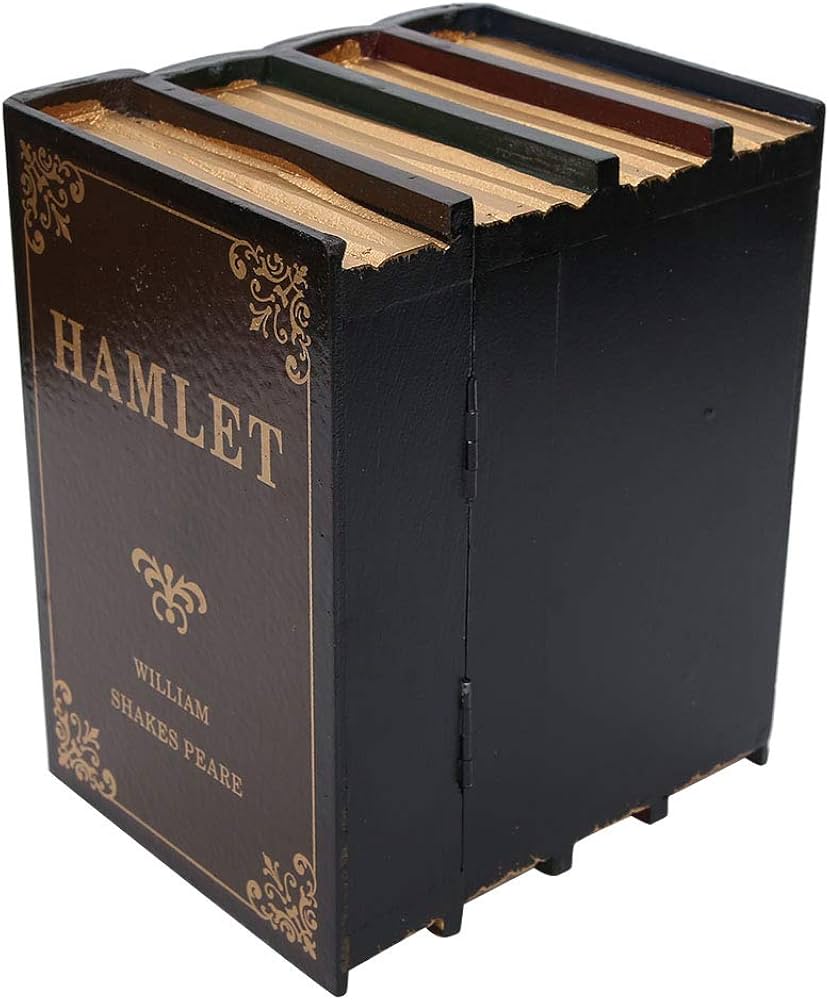 Amazon.co.jp: ブックボックス アンティーク調デザイン 洋書風収納箱