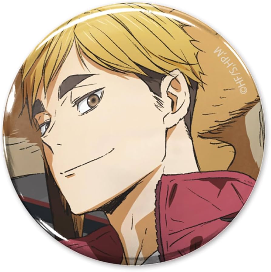 Amazon.co.jp: 【公式】コスパ ハイキュー!! 宮侑 65mm缶バッジ Ver