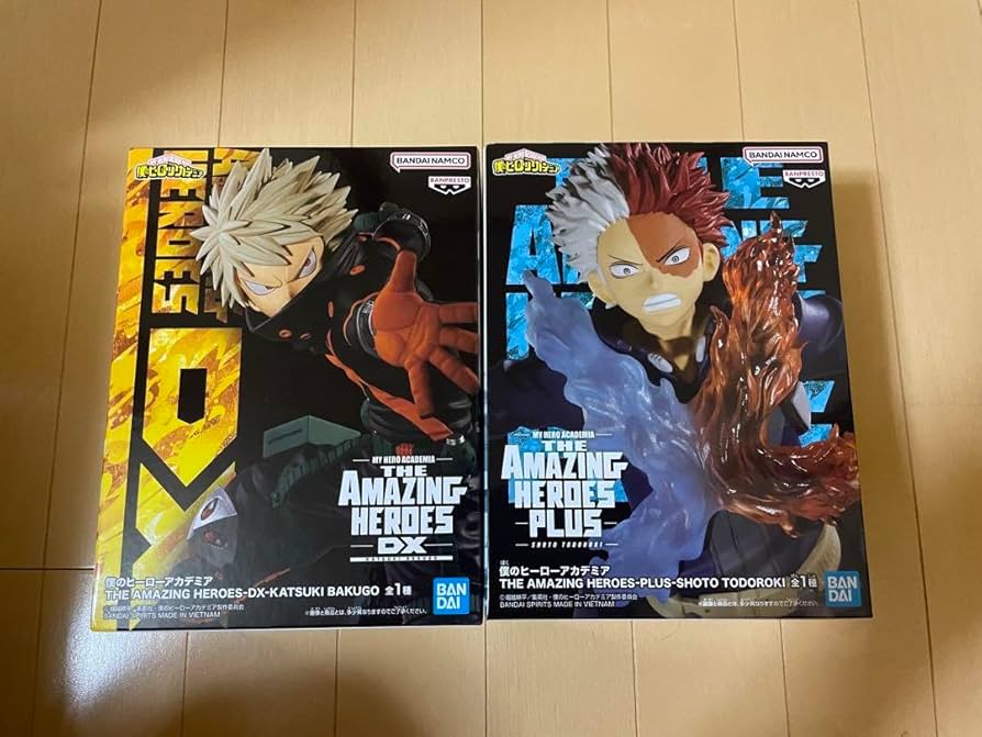 Amazon.co.jp: フィギュア 爆豪勝己 轟焦凍 2体セット : おもちゃ