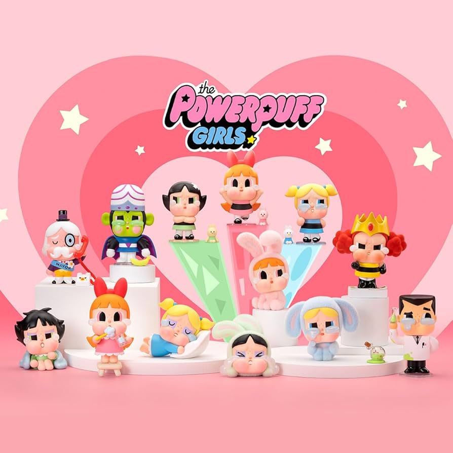 Amazon | POPMART CRYBABY × Powerpuff Girls シリーズ【1ピース