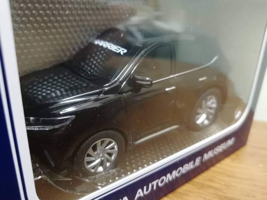 Amazon | トヨタ ハリアー プルバックカー ブラック ミニカー 60系