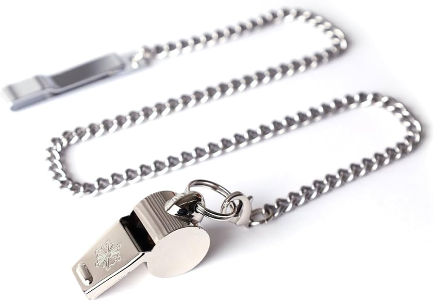 Amazon.co.jp: 署マーク警笛（鎖付き) : スポーツ＆アウトドア