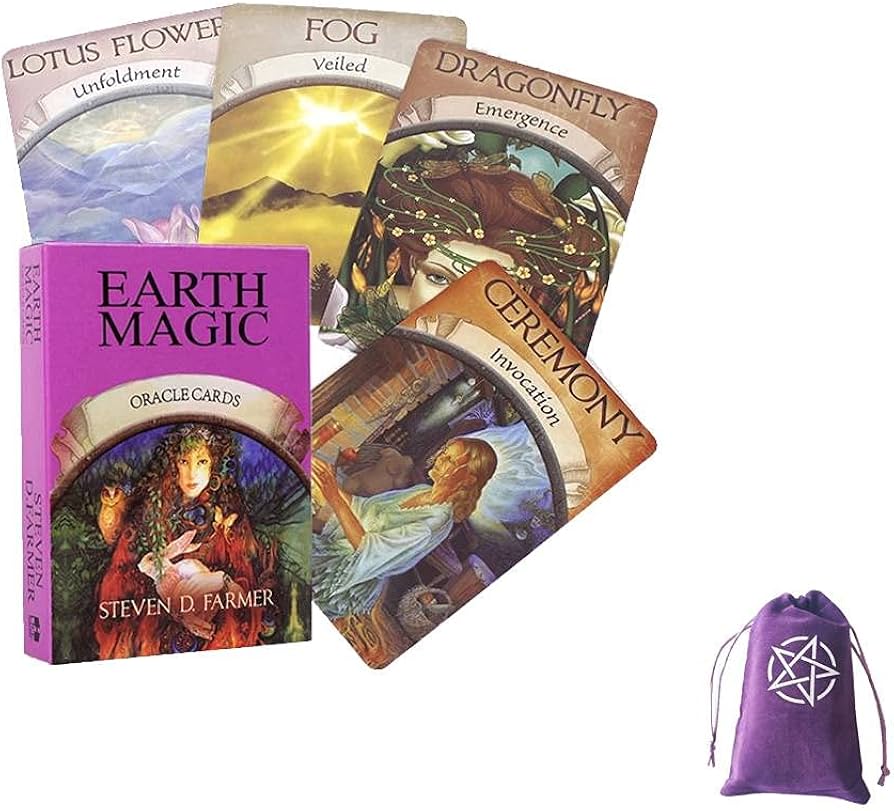 Amazon.co.jp: アースマジックオラクルカード,Earth Magic Oracle