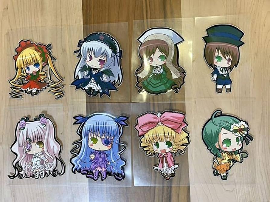 Amazon.co.jp: ローゼンメイデン ステッカー 8枚セット 痛車など