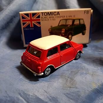 Amazon | トミカ BLMC ミニクーパー S マークⅢ F8 青箱 日本製 赤白