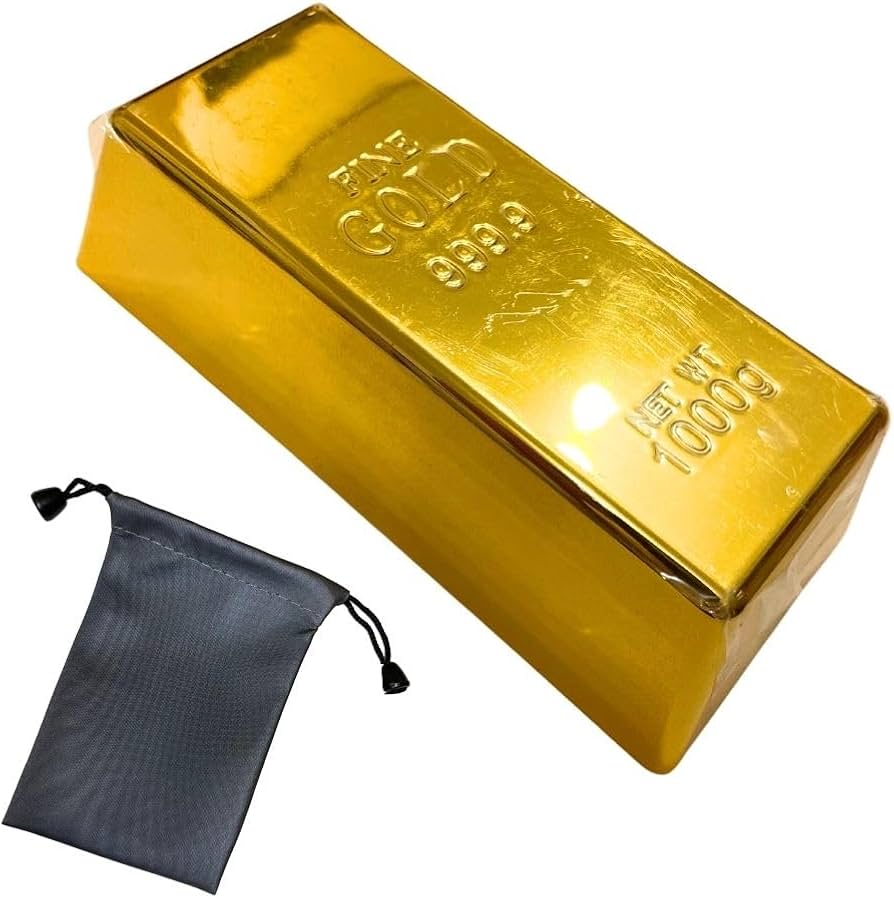 Amazon.co.jp: インゴット レプリカ 800g ゴールドバー ディスプレイ
