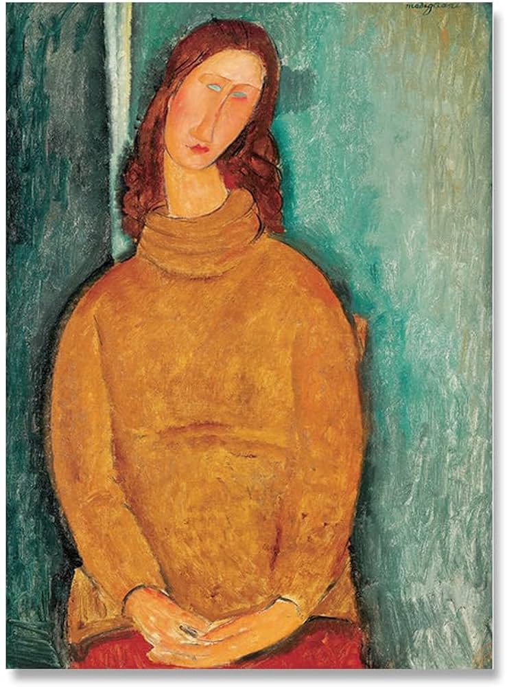 Amazon.co.jp: アメデオ・モディリアーニポスターレトロな女性ウォール