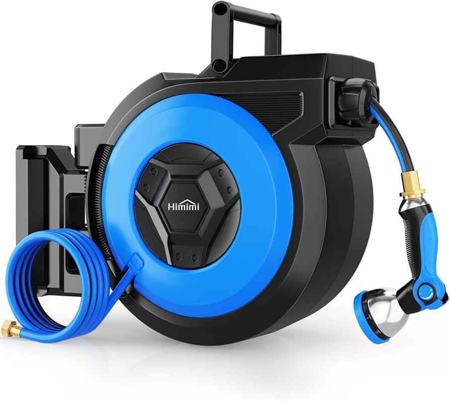 Amazon.com : Retractable Garden Hose Reel, 1/2