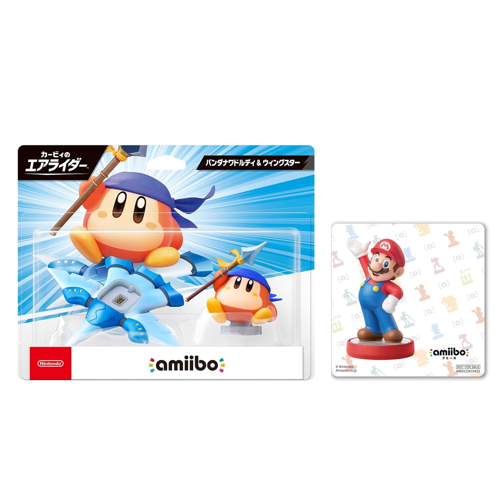 Amazon | amiibo バンダナワドルディ&ウィングスター(カービィのエア