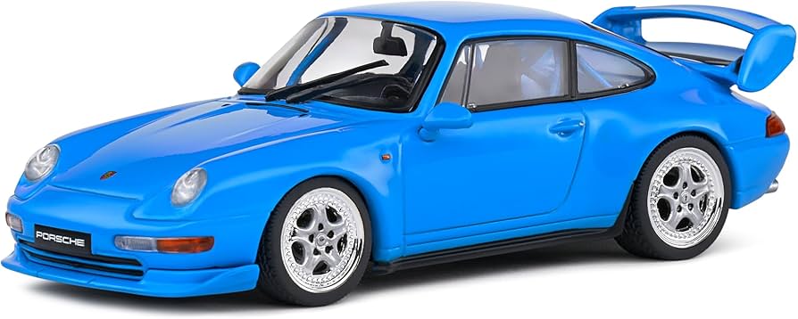 Amazon.com: Solido 421437790 1:43 Porsche 993 RS CLUBSPORT Blue