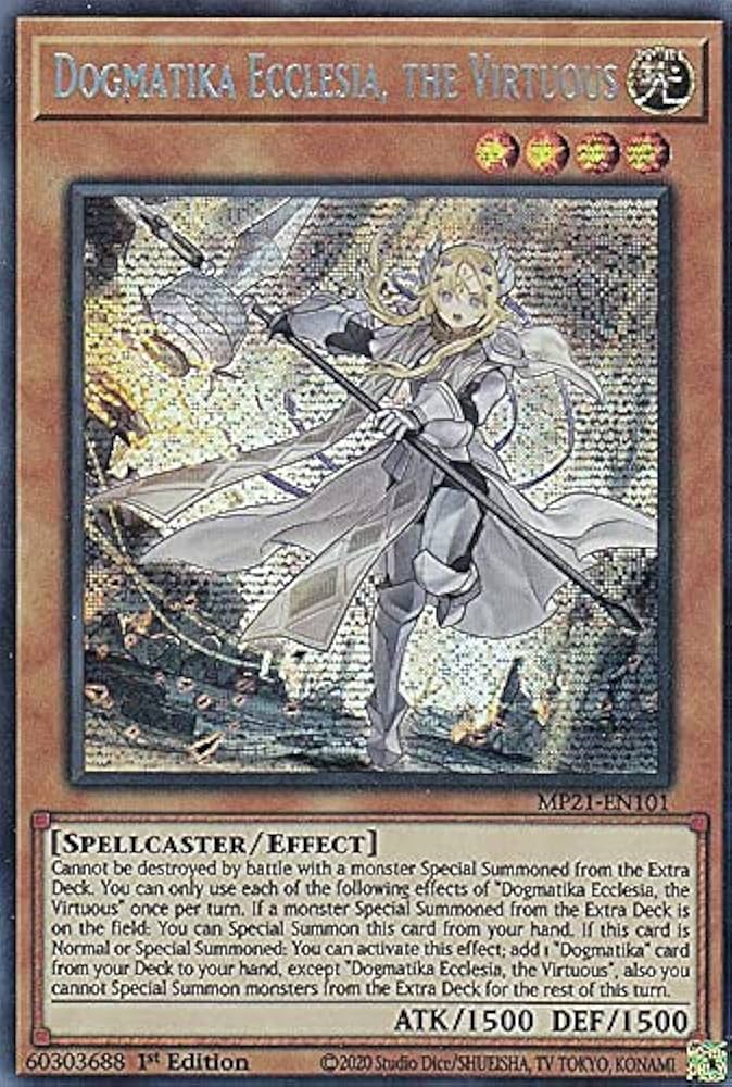 遊戯王 教導の聖女エクレシア プリズマティックシークレットレア