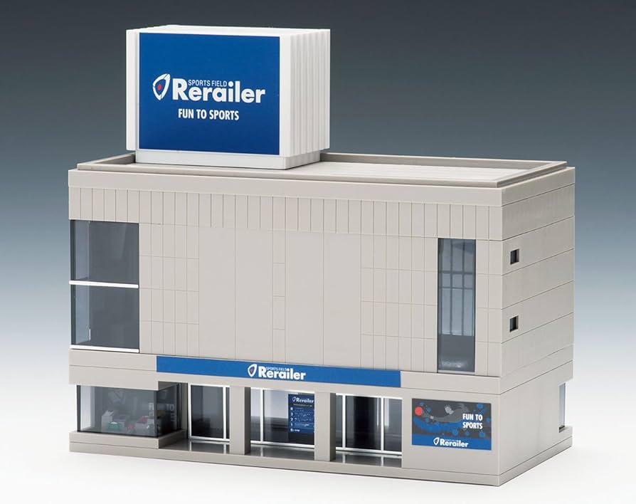 Amazon | TOMIX Nゲージ 中型ビルグレー 4220 ジオラマ用品 | 鉄道模型