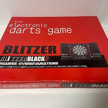 Amazon.co.jp: BLITZER electronic dart Black2ダーツボード : おもちゃ