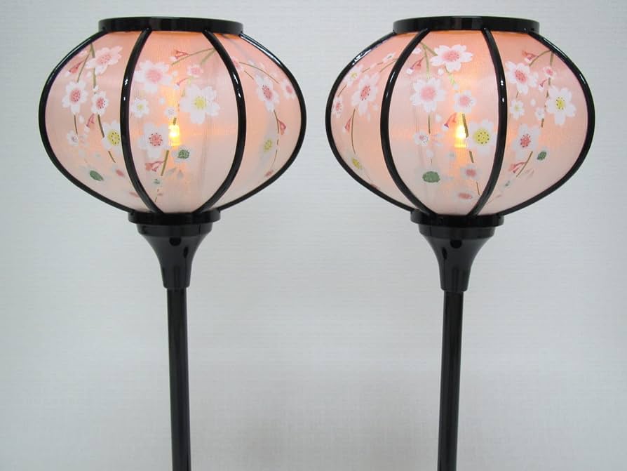 Amazon | 部品売り コードレス ぼんぼり 「みゆき しだれ桜」 雪洞