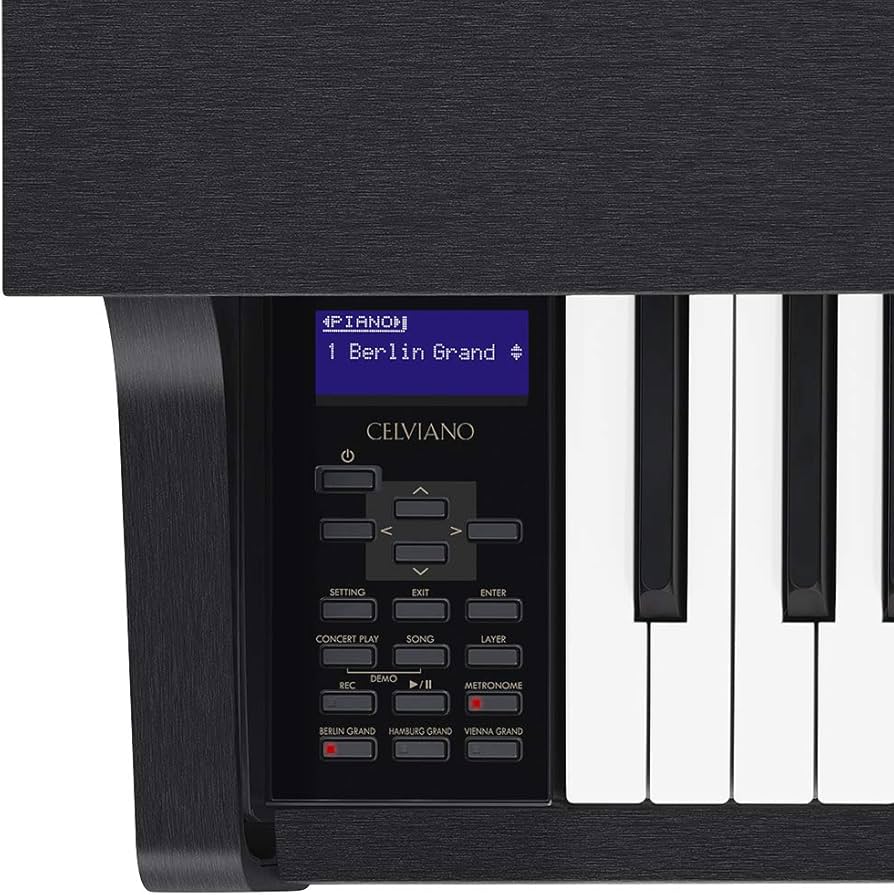 Amazon | CASIO GP-310BK ブラックウッド調 電子ピアノ セルヴィアーノ