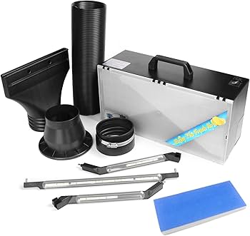 Amazon | Ausuc スプレーブース LEDライト付 エアーブラシ用 塗装