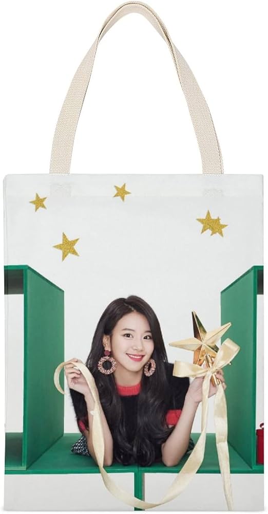 Amazon.co.jp: TWICE チェヨン トートバッグ ハンドバッグ キャンバス