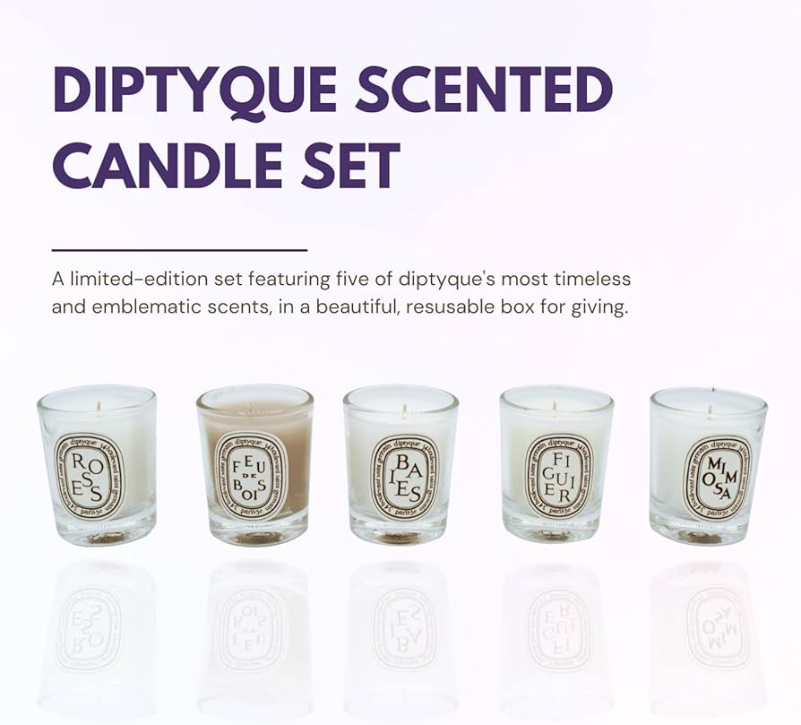 Amazon.co.jp: Diptyque 5個セット ホームアロマテラピーワックス