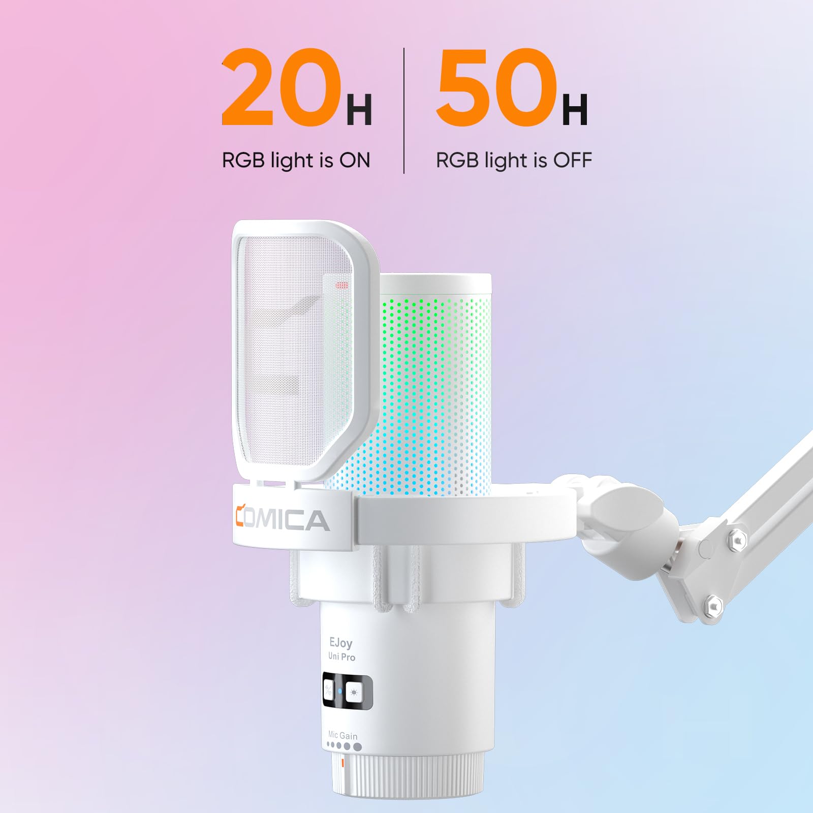 Amazon.co.jp: 【COMICA 革新登場】ワイヤレスUSBコンデンサーマイク