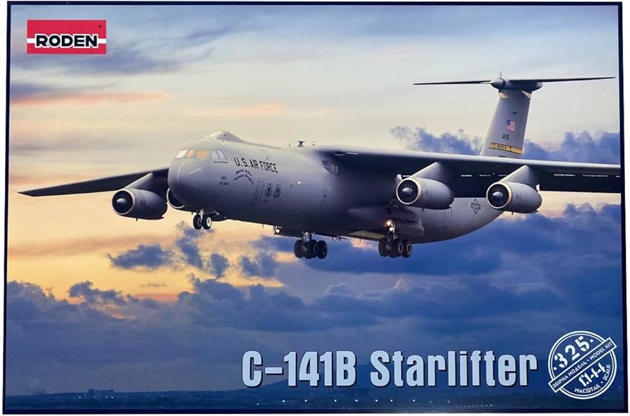 Amazon.com: Roden 325 – Model Kit Lockheed C-141B Starlifter