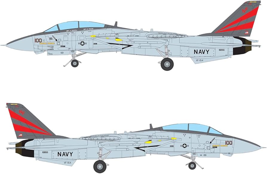 Amazon | 童友社 1/72 アメリカ海軍 F-14A トムキャット VF-154