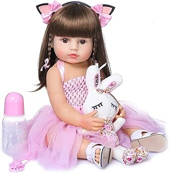 Amazon.co.jp: リボーンドール55CM ベビーフルボディソフトシリコン