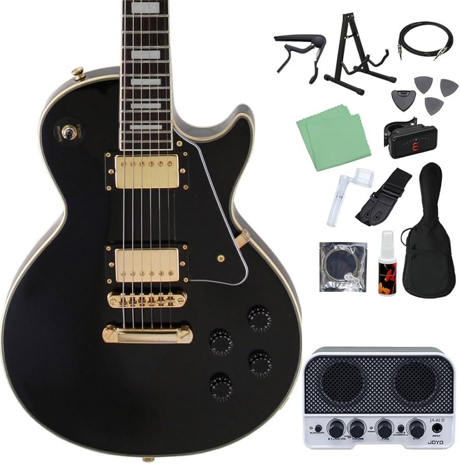Amazon | Blitz by AriaProII BLP-CST BK エレキギター初心者14点
