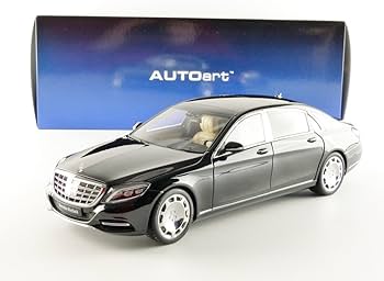 Amazon.co.jp: AUTOart 1/18 メルセデス・マイバッハ S 600 (ブラック