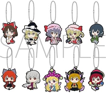 Amazon.co.jp: [東方プロジェクト] ラバーキーホルダーコレクション