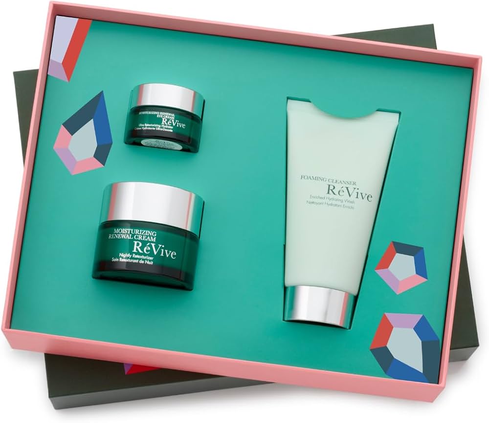 Amazon.com: RéVive x Lele Sadoughi RéNewal Icons Gift Set - Full