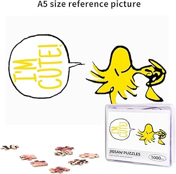 Amazon.co.jp: 1000ピース ジグソーパズル スヌーピー ウッドストック