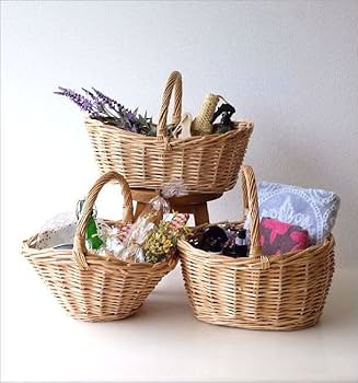 Amazon.co.jp: かご カゴ バスケット ウィロー おしゃれ かわいい 柳