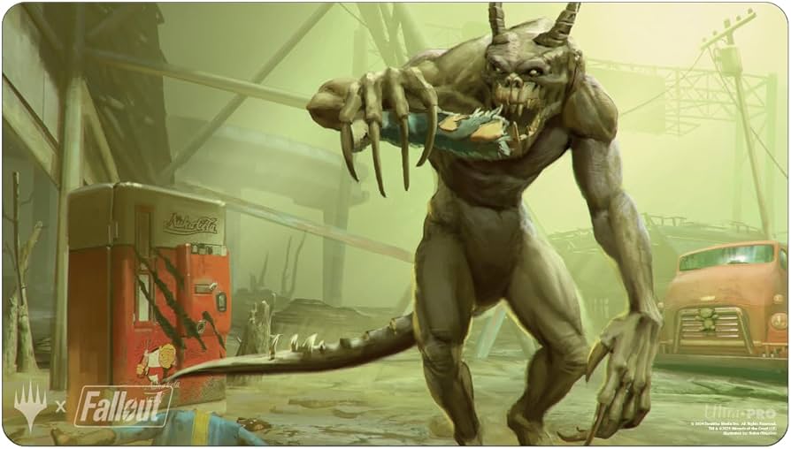 Amazon.com: Ultra PRO - Fallout Playmat -Tarmogoyf - for Magic