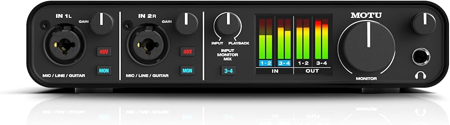 Amazon.co.jp: MOTU M4 4in 4out USBオーディオインターフェース 国内