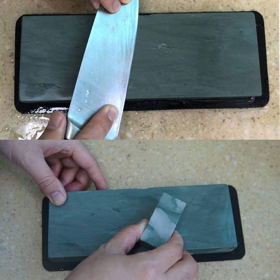 Amazon.co.jp: bilaida 砥石 天然 中さい青砥石（中砥石） + 中さい青