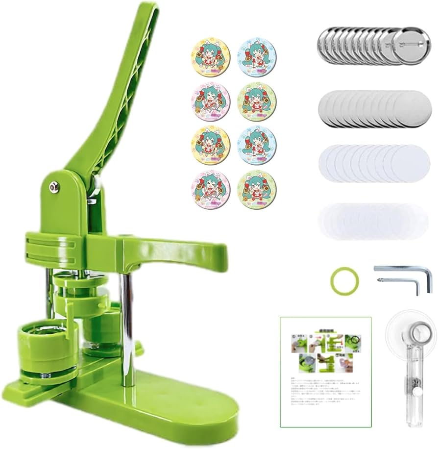 Amazon.co.jp: SASATO 缶バッジマシン 缶バッチメーカー 缶バッチ