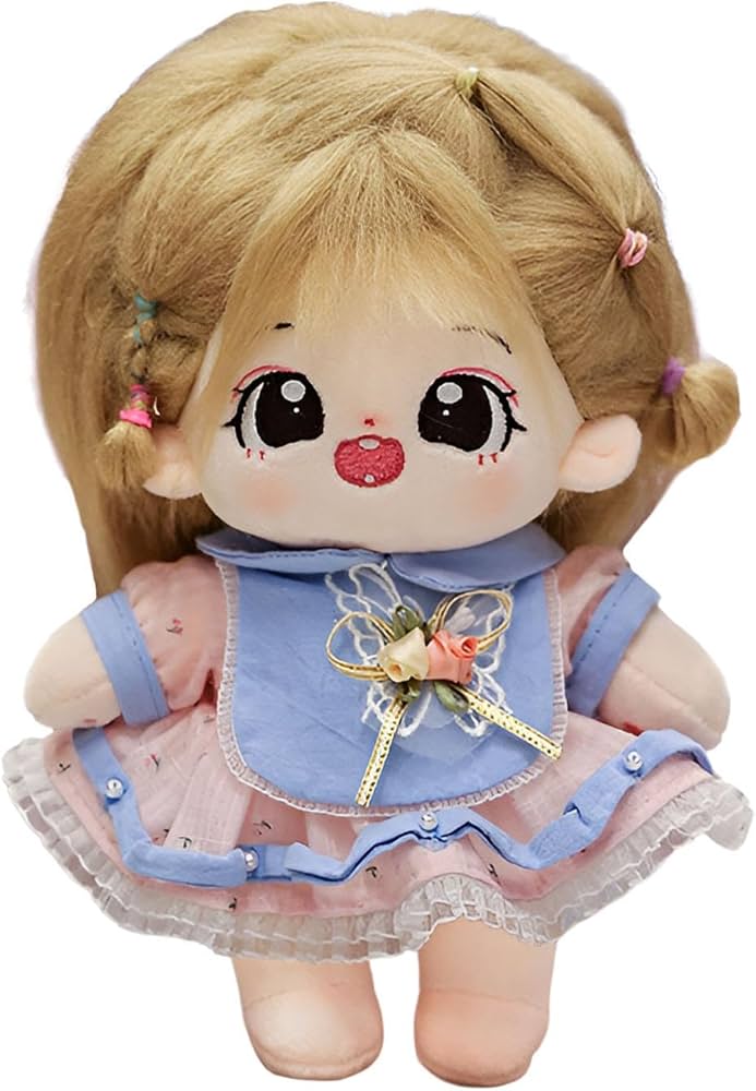 Amazon | 小さな女の子の着せ替え人形、ぬいぐるみ、スケルトン付きの