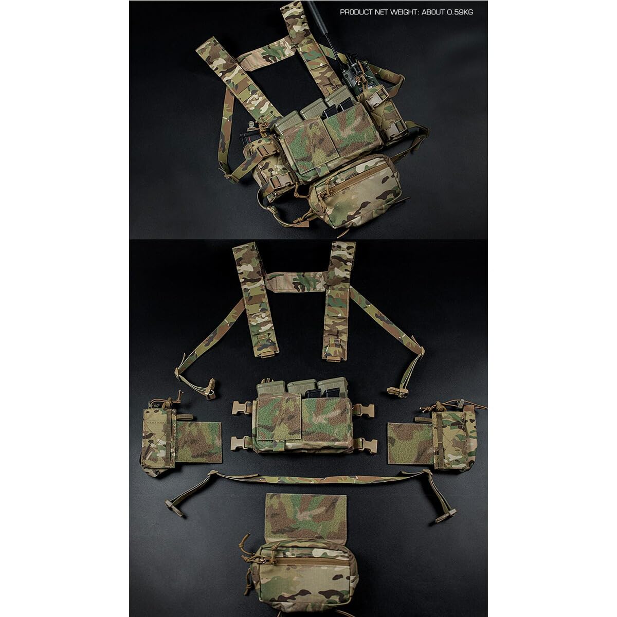 Amazon | WoSporT Spiritus Systemsタイプ Micro Fight MK4チェスト