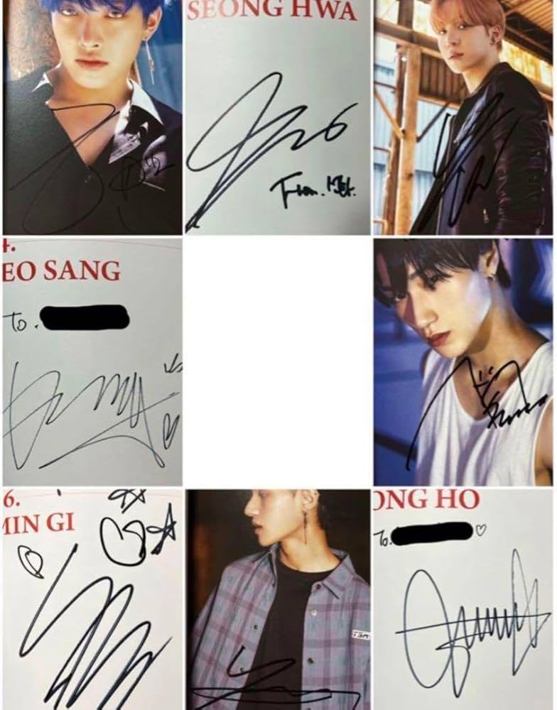 ateez サイン会 ブックレット