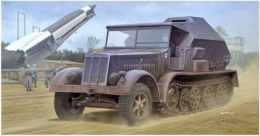 Amazon | トランペッター 1/35 ドイツ軍 Sdkfz.7/3 8tハーフトラック