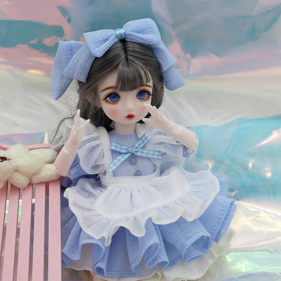 Amazon.co.jp: Meeler BJDドール フルセット1/6 球体関節人形 女の子