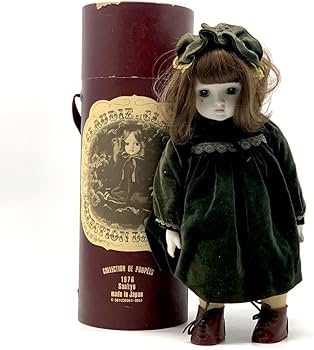 Amazon | SanKyo サンキョー 和製ビスクドール オルゴール付き人形